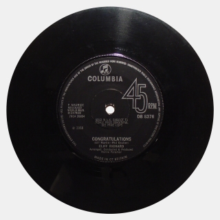 Congratulations by Cliff Richard